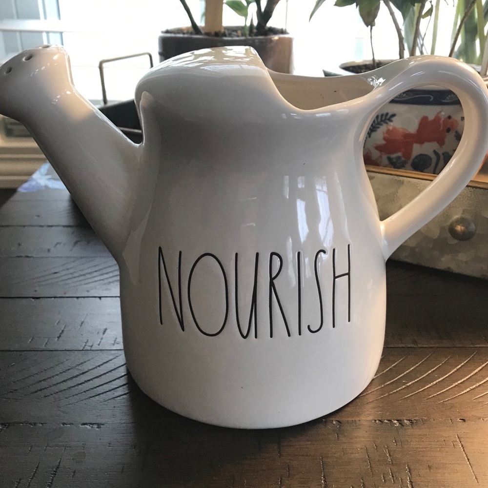 Rae Dunn watering can